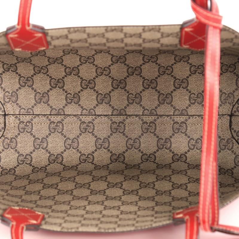 Gucci Reversible Tote GG Print Leather Small 1