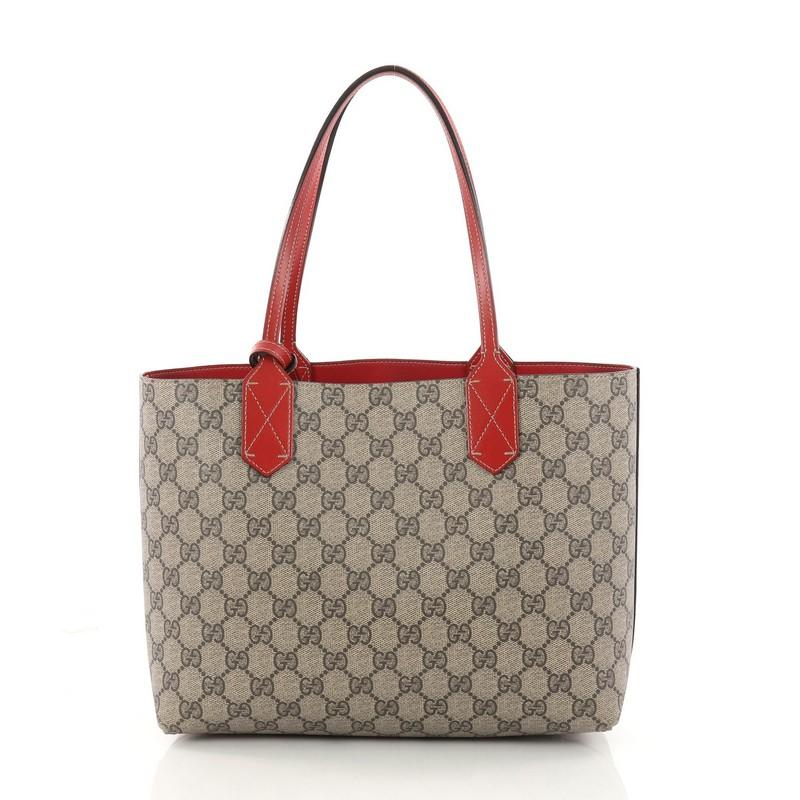 Gucci Reversible Tote GG Print Leather Small 2