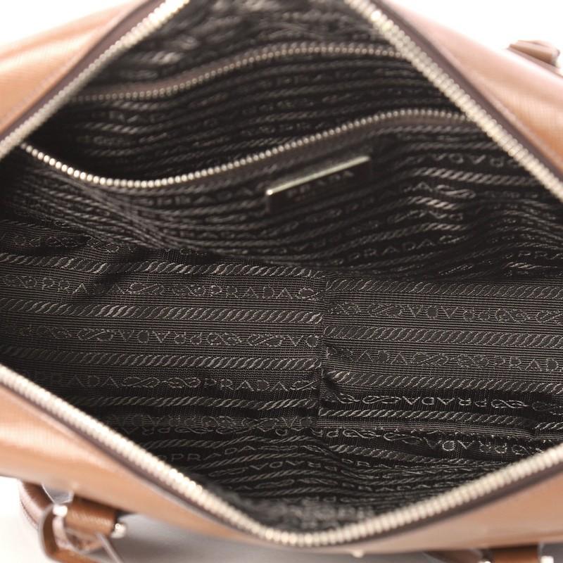 Prada Bauletto Handbag Saffiano Leather Medium 1