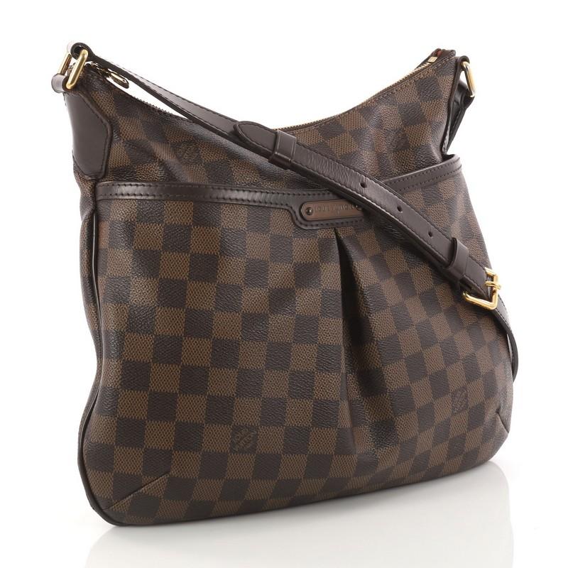 Black Louis Vuitton Bloomsbury Handbag Damier PM