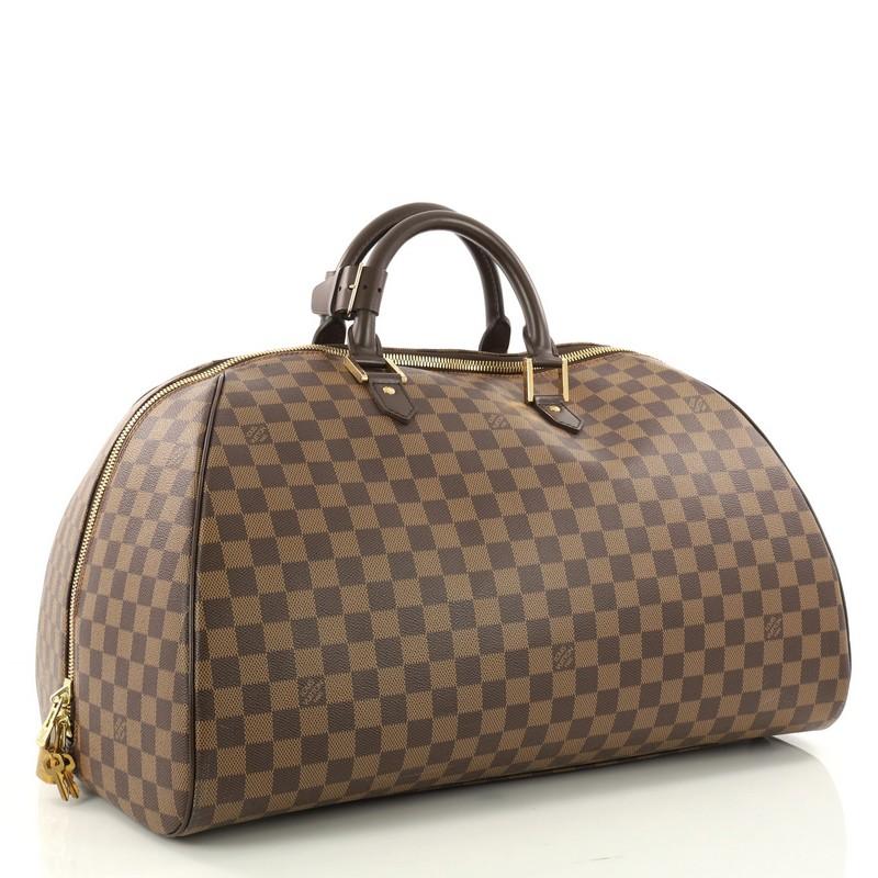 Brown Louis Vuitton Ribera Handbag Damier GM