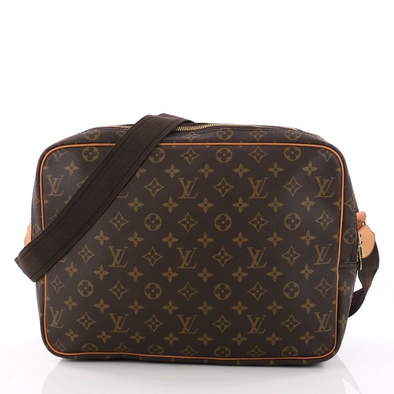 Louis Vuitton Reporter Bag Monogram Canvas GM In Excellent Condition In NY, NY