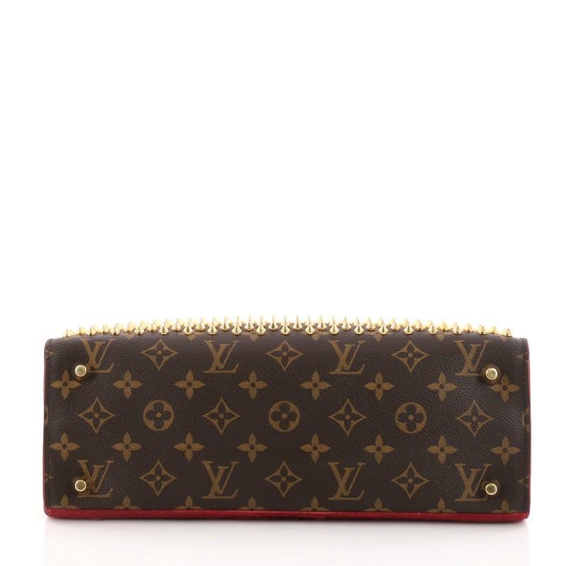 Women's or Men's Louis Vuitton Limited Edition Christian Louboutin Shopping Bag Calf Hair 