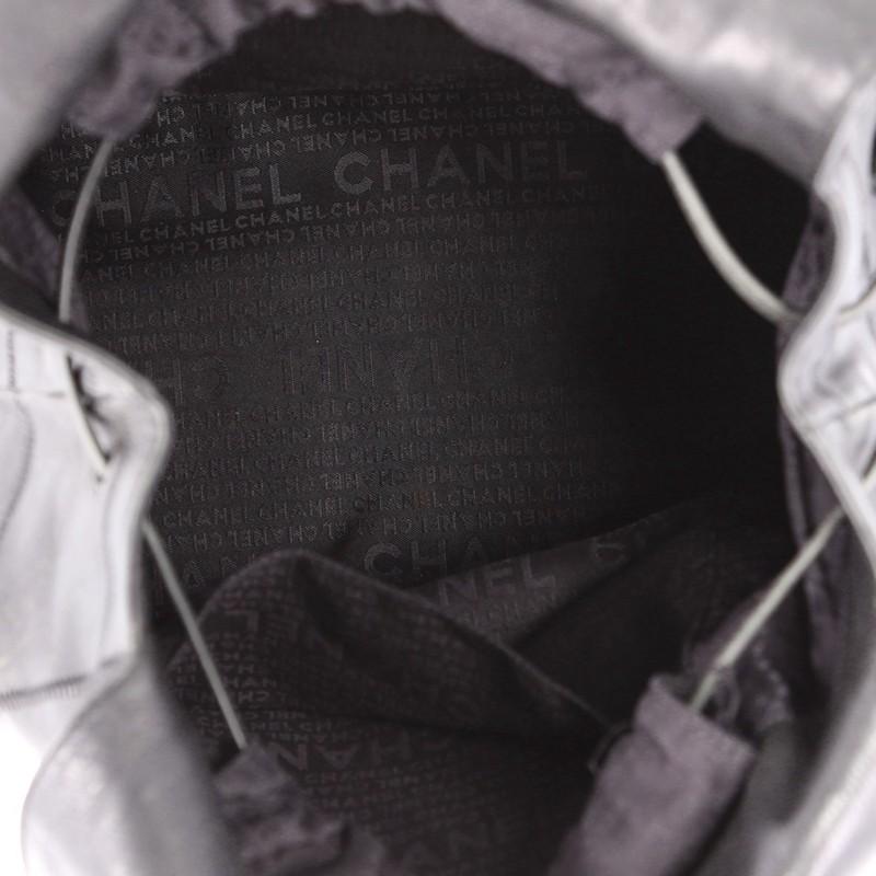 Chanel Square Stitch Tassel Hobo Quilted Leather Large 4