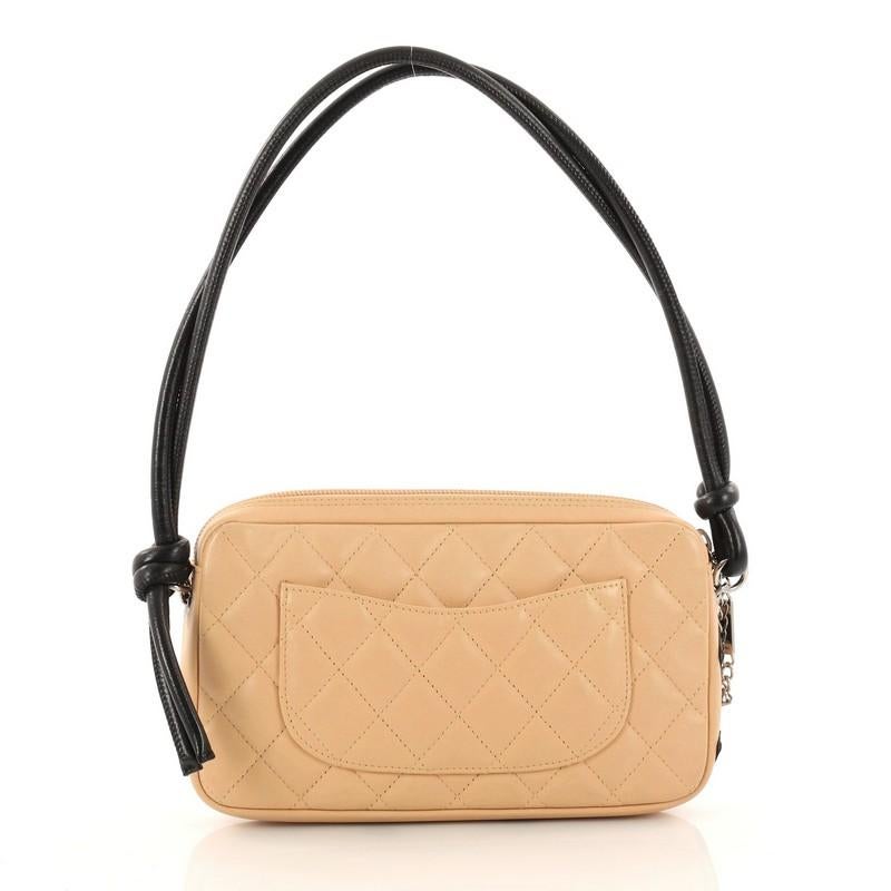 Women's or Men's Chanel Cambon Pochette Quilted Leather