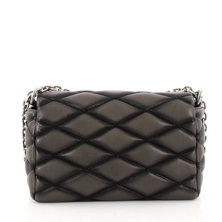 Louis Vuitton GO-14 Handbag Malletage Leather PM at 1stDibs