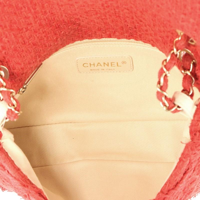 Chanel Nature Flap Bag Quilted Tweed Medium 1
