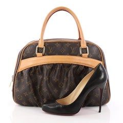 Louis Vuitton Mizi Handbag Monogram Canvas