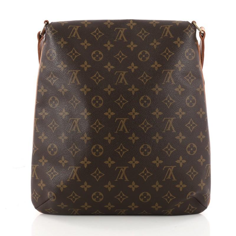 Louis Vuitton Musette Salsa Handbag Monogram Canvas GM In Good Condition In NY, NY