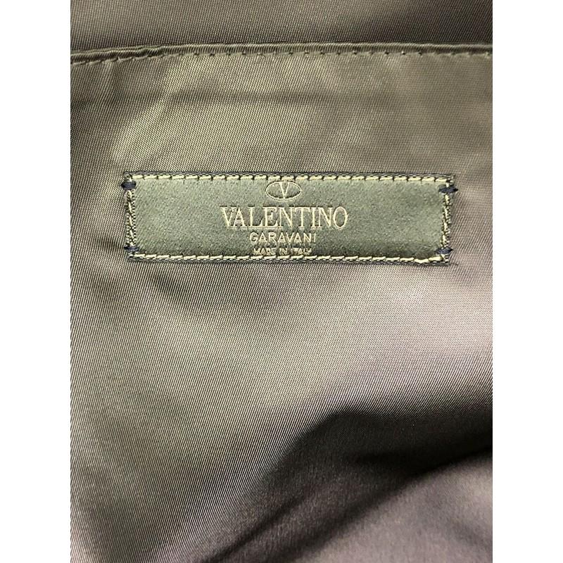 Valentino Camouflage Backpack Nylon And Leather Large 2