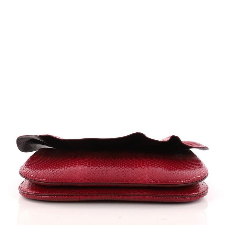 The Row Fan Shoulder Bag Python 10 at 1stDibs