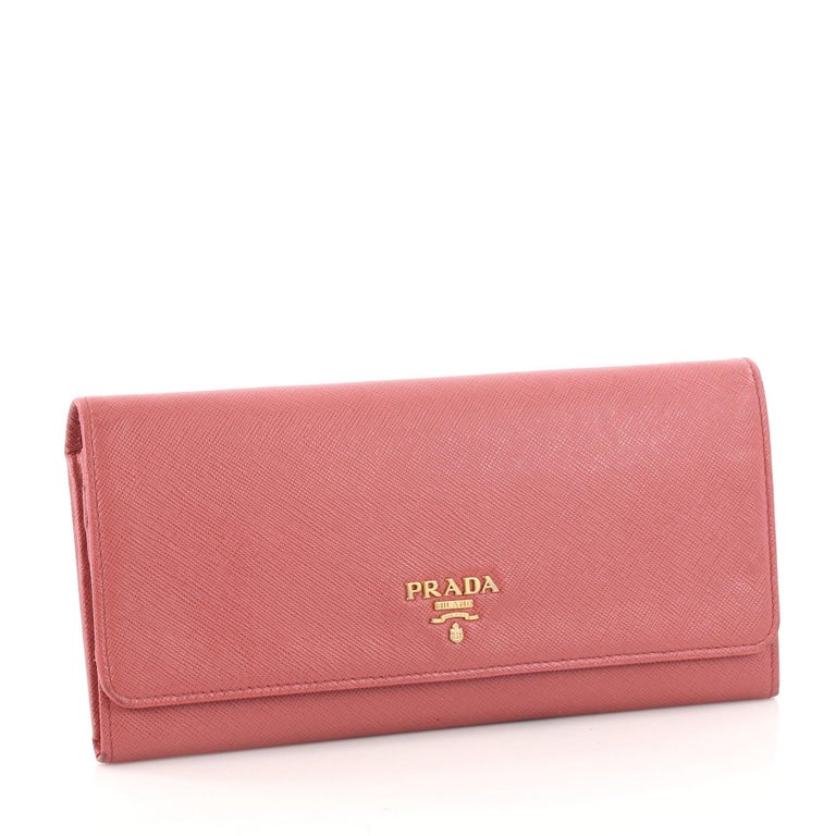 pink prada wallet on chain