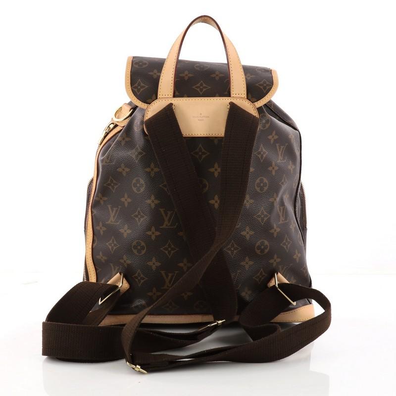 Louis Vuitton Bosphore Backpack Monogram Canvas In Good Condition In NY, NY