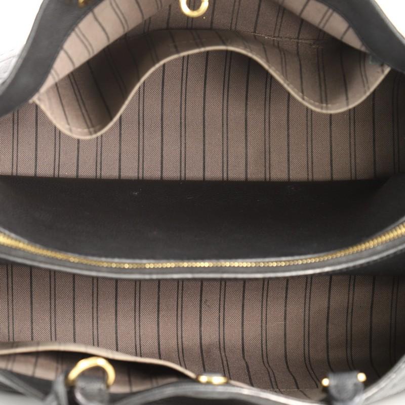 Women's or Men's Louis Vuitton Montaigne Handbag Monogram Empreinte Leather GM