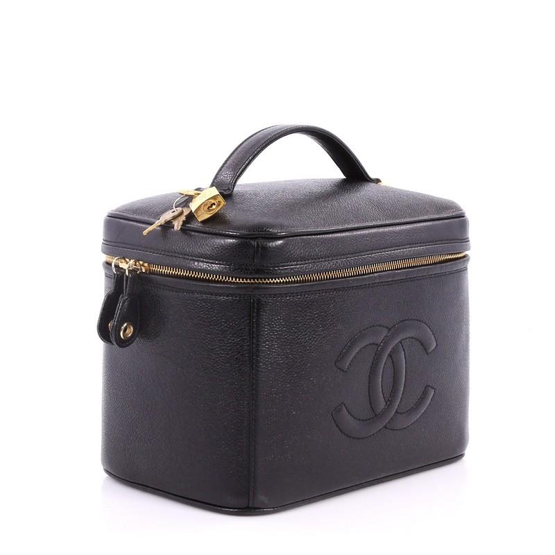 chanel vintage vanity case