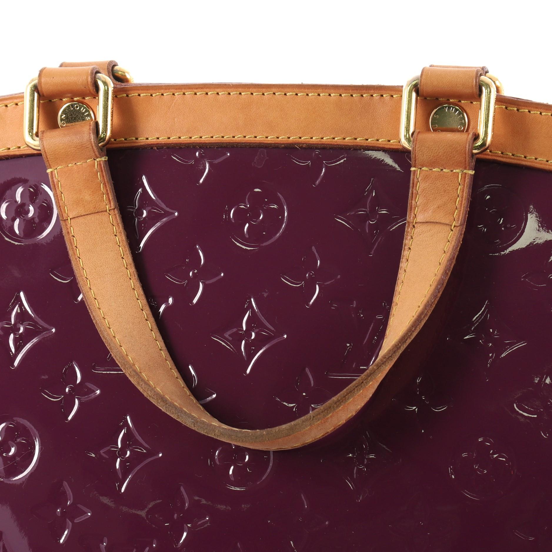 Louis Vuitton Brea Handbag Monogram Vernis GM 2