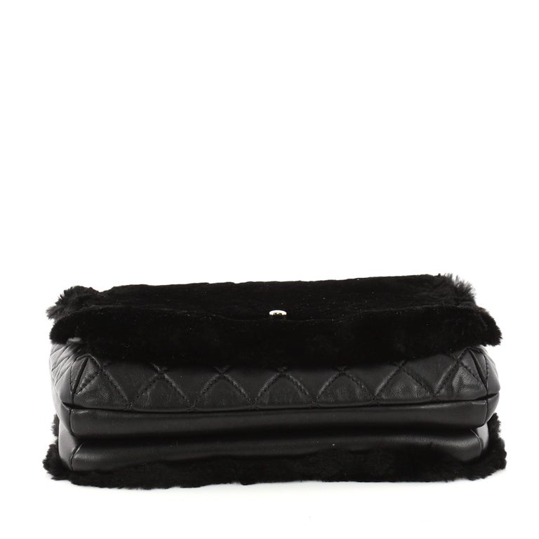 Chanel Paris Cosmopolite Top Handle Bag Fur Small at 1stDibs