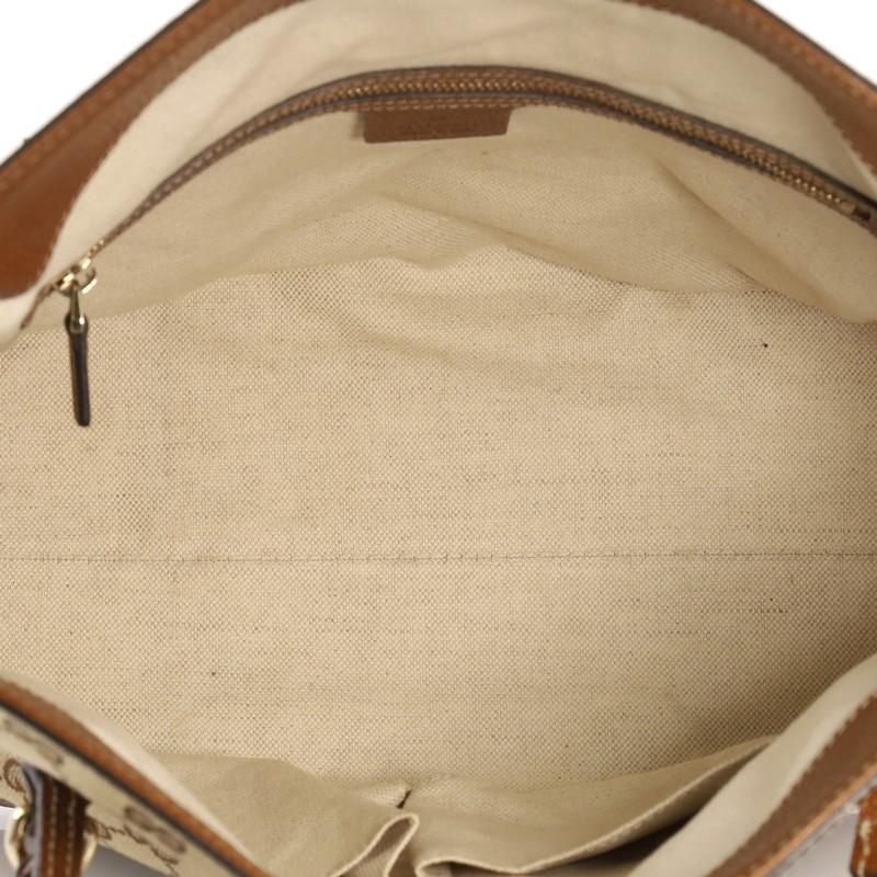 Women's or Men's Gucci Bree Convertible Top Handle Bag GG Canvas 