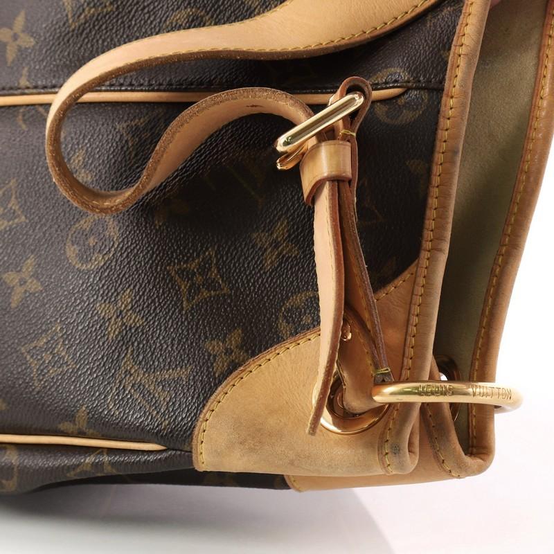 Louis Vuitton Galliera Handbag Monogram Canvas GM 3