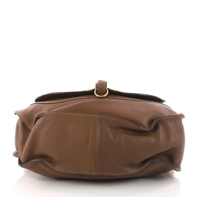  Chloe Marcie Hobo Leather Large In Good Condition In NY, NY