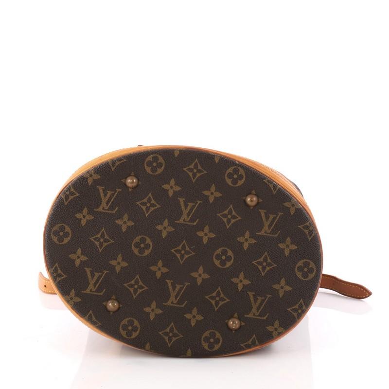 Women's or Men's Louis Vuitton Bucket Bag Monogram Canvas GM 