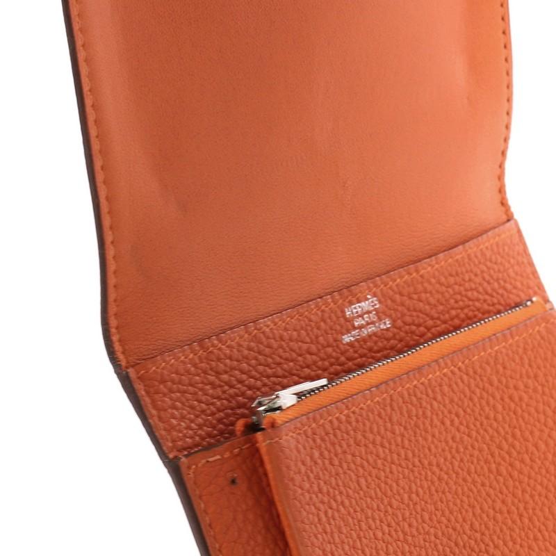 Hermes Dogon Compact Wallet Leather 1