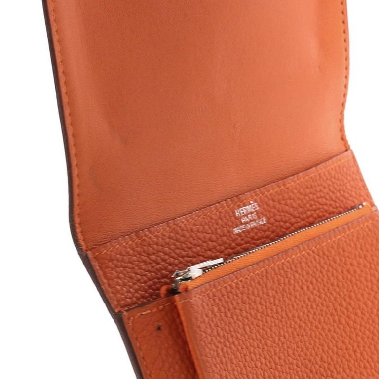 Hermes Dogon Compact Wallet Leather at 1stDibs