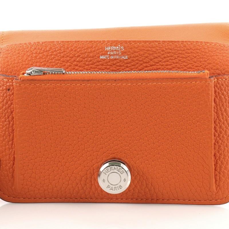 Hermes Dogon Compact Wallet Leather 3