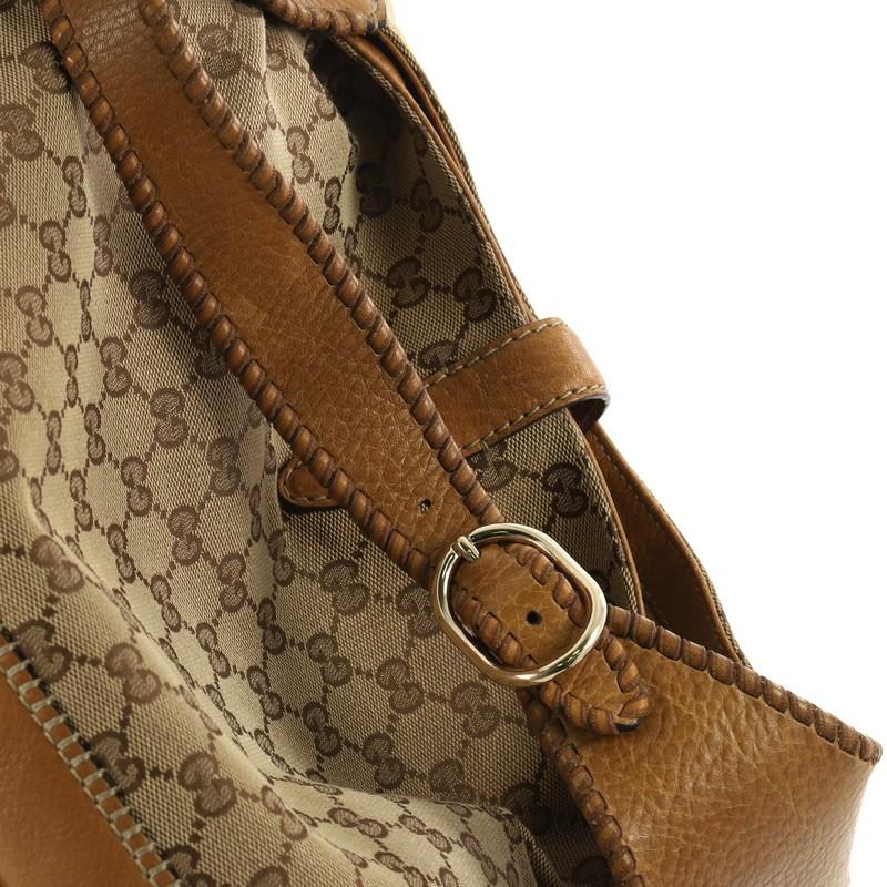 Gucci New Jackie Handbag GG Canvas Medium 1