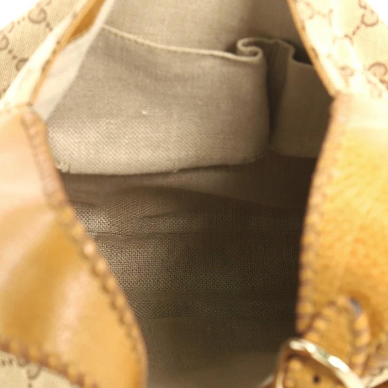 Gucci New Jackie Handbag GG Canvas Medium 2