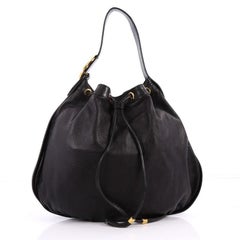 Gucci Interlocking Icon Drawstring Hobo Leather Medium at 1stDibs | gucci  icon bag, gucci 223951, gucci string bag