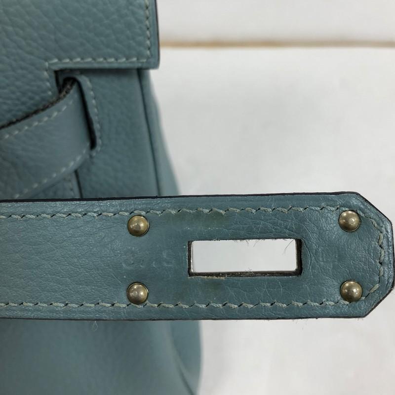 Hermes Shoulder Kelly Handbag Clemence 42 10