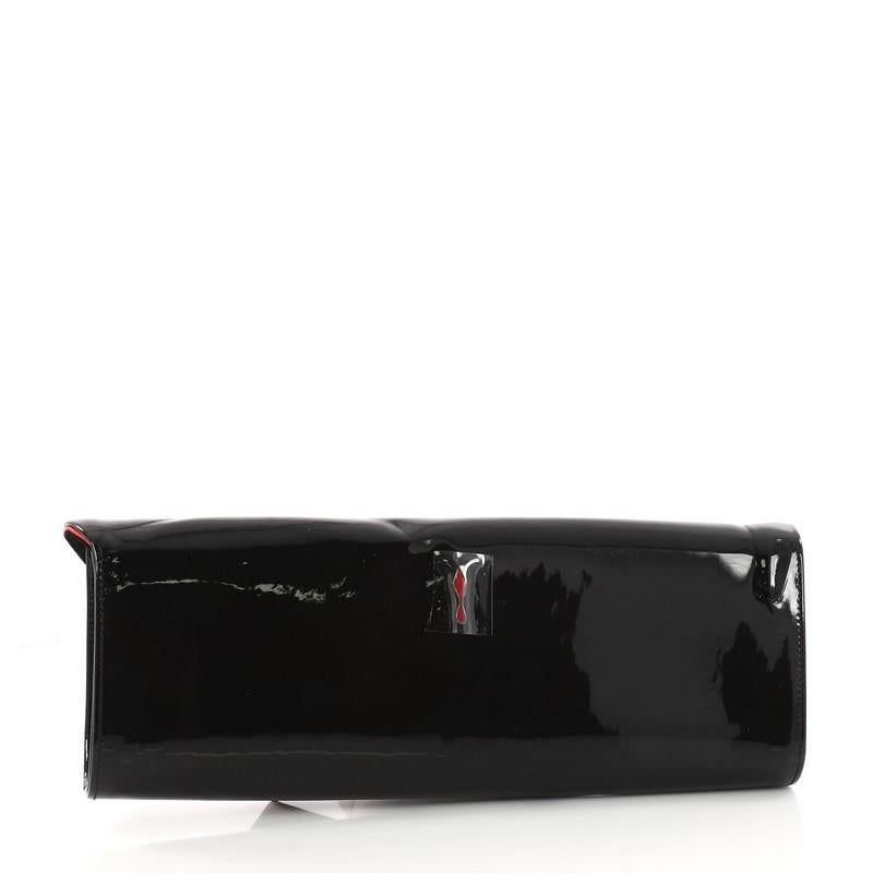 Christian Louboutin So Kate Clutch Patent In Good Condition In NY, NY