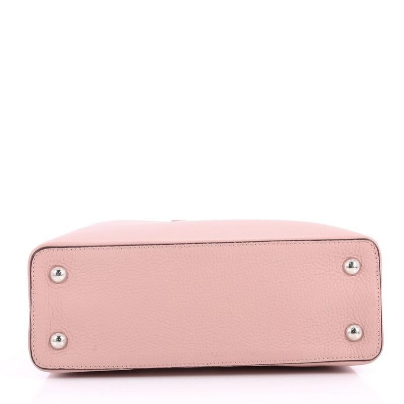  Louis Vuitton Capucines Handbag Leather PM  1