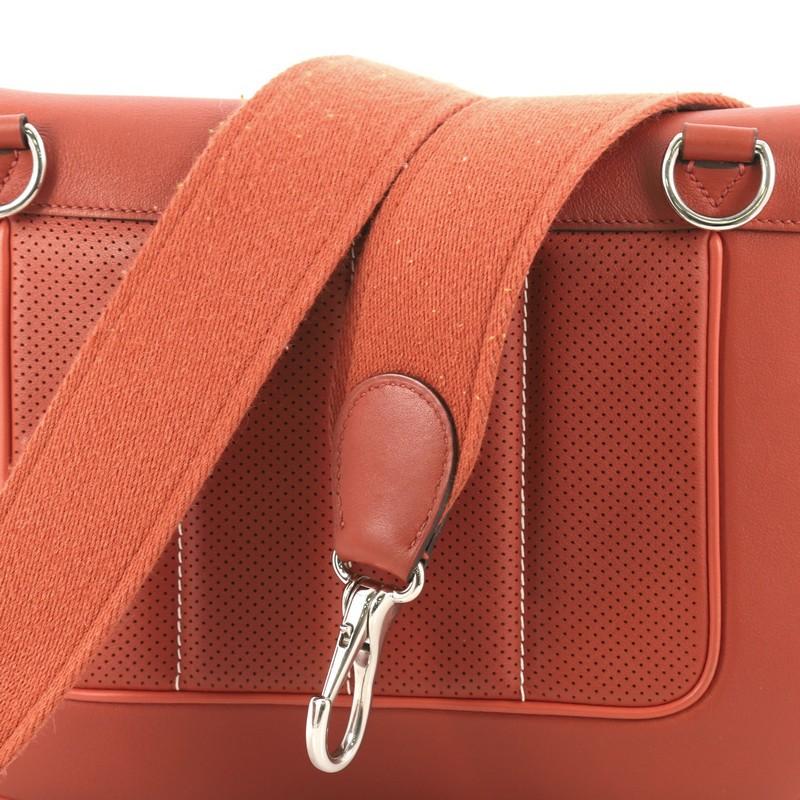 Hermes Berline Handbag Perforated Swift 28 2
