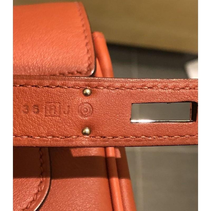 Hermes Berline Handbag Perforated Swift 28 4