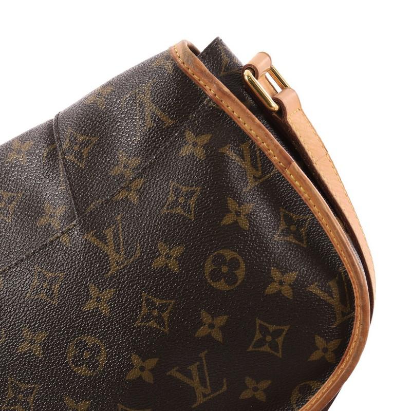 Louis Vuitton Menilmontant Handbag Monogram Canvas PM 2