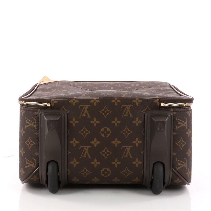 Women's or Men's Louis Vuitton Pegase Luggage Monogram Canvas 45