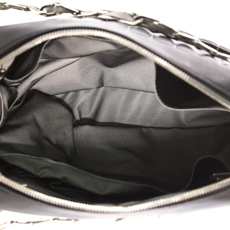 Chanel Mademoiselle Camera Bag Vertical Quilted Lambskin Medium In Good Condition In NY, NY