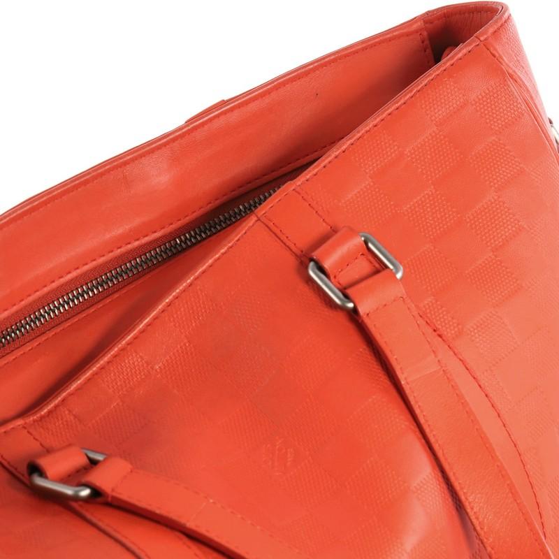 Louis Vuitton Tadao Handbag Damier Infini Leather PM 3