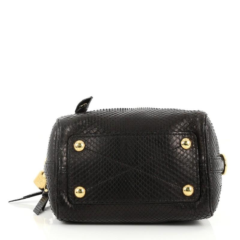 Women's or Men's Louis Vuitton Speedy Handbag Python 20