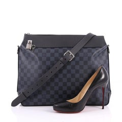 Louis Vuitton Greenwich Messenger Bag Damier Cobalt