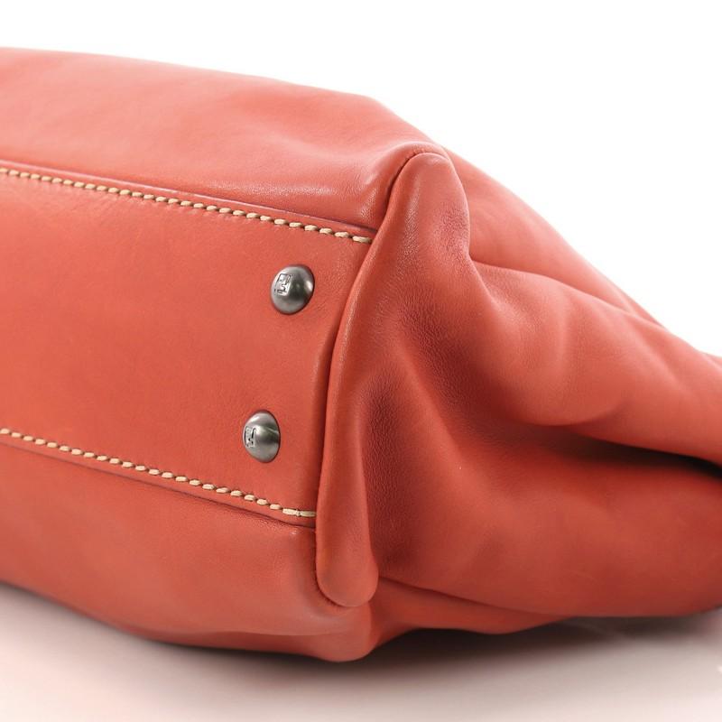 Fendi Selleria Peekaboo Handbag Leather Regular 1