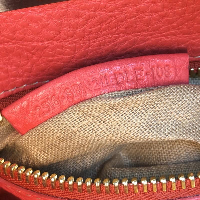 Fendi Selleria Peekaboo Handbag Leather Regular 5