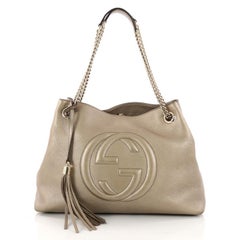 Gucci Soho Chain Strap Shoulder Bag Leather Medium