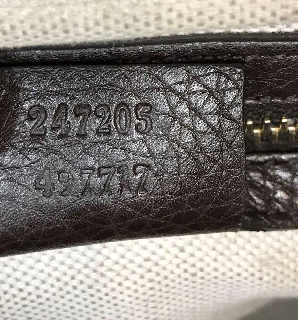 Gucci Vintage Web Boston Bag Leather Medium 3