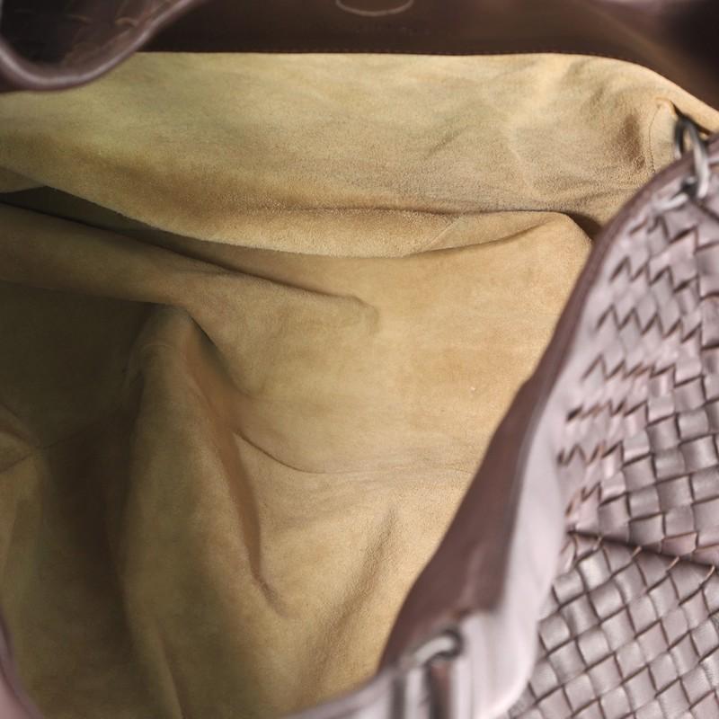 Bottega Veneta Campana Hobo Intrecciato Nappa Large In Good Condition In NY, NY