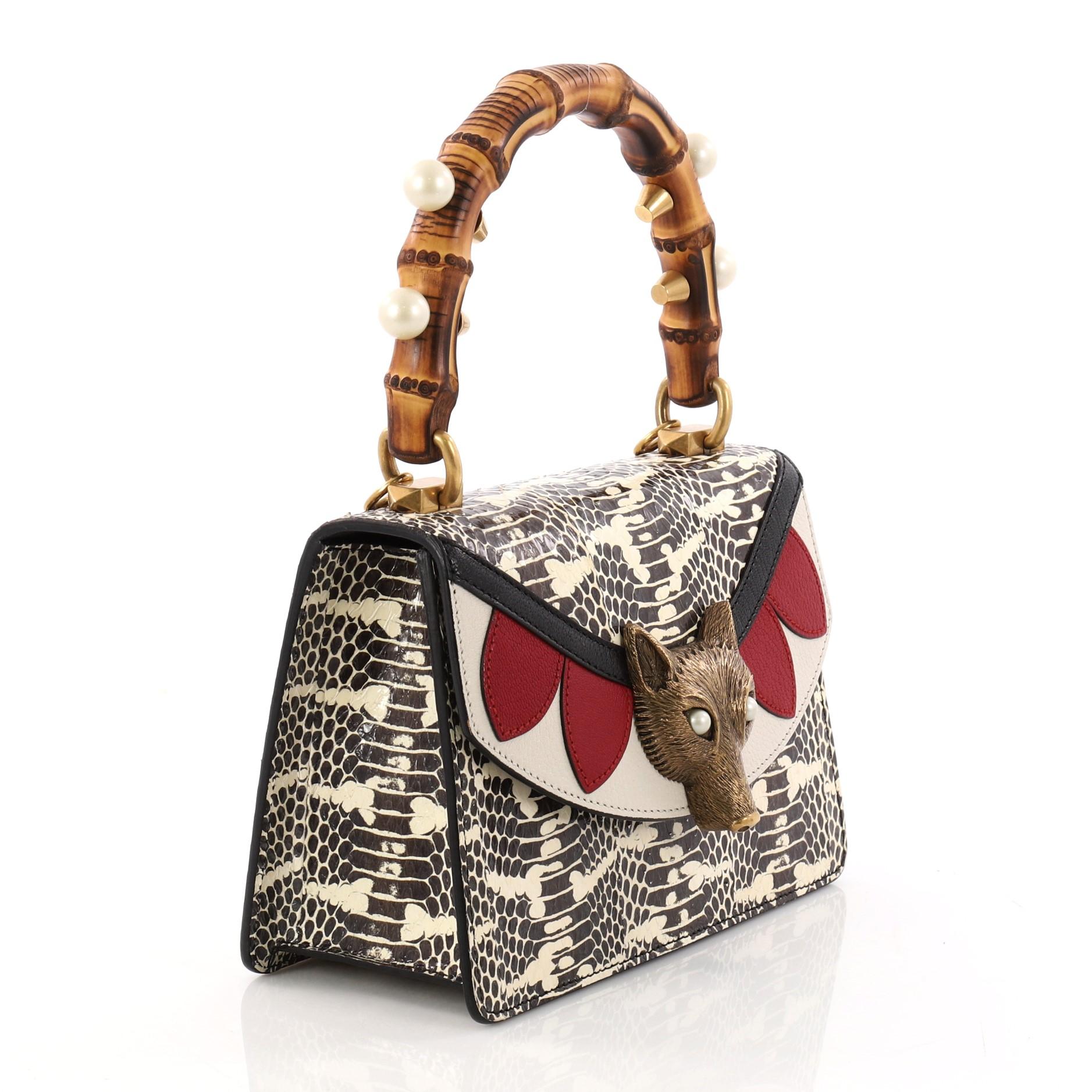 gucci broche bag