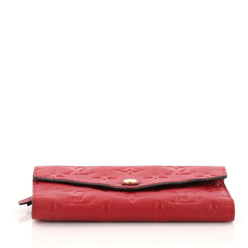 Women's or Men's  Louis Vuitton Compact Curieuse Wallet Monogram Empreinte Leather