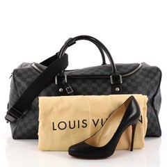 Louis Vuitton Roadster Handbag Damier Graphite